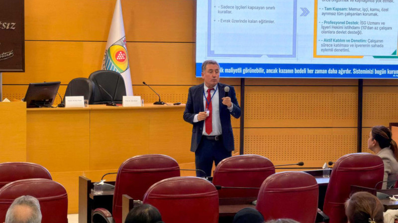 TARSUS BELEDİYESİ’NDEN İŞ SAĞLIĞI VE GÜVENLİĞİ SEMPOZYUMU