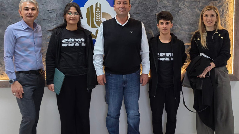 SESİM SARPKAYA FEN LİSESİ ÖĞRENCİLERİ, “YAŞAYAN KALEM” PROJELERİNİ ANLATTI