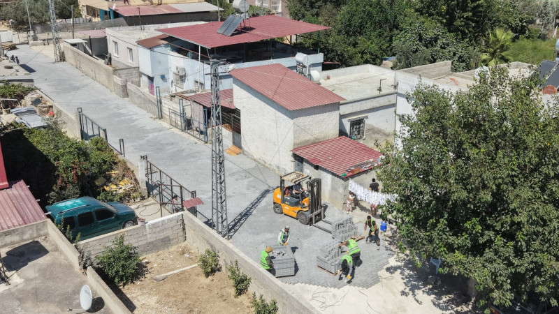 TARSUS BELEDİYESİ’NDEN KAKLIKTAŞI VE TEKELİÖREN’DE KAPSAMLI YOL ÇALIŞMASI