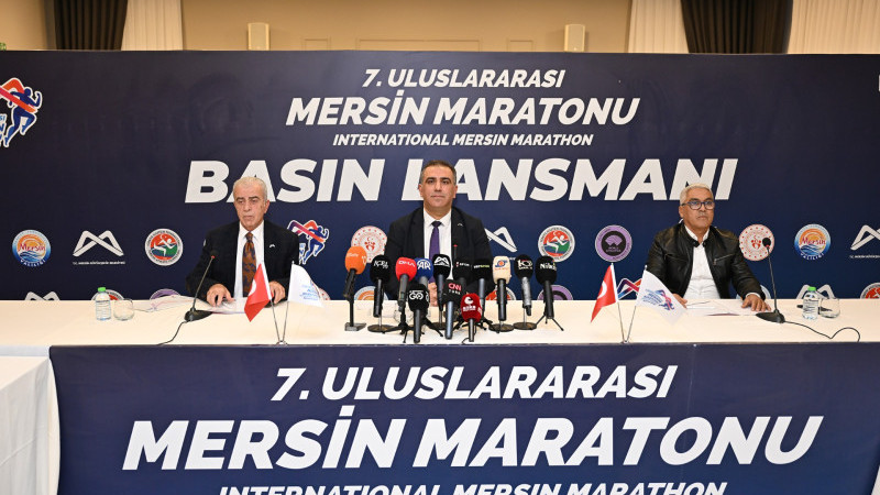 7. ULUSLARARASI MERSİN MARATONU’NUN BASIN LANSMANI YAPILDI