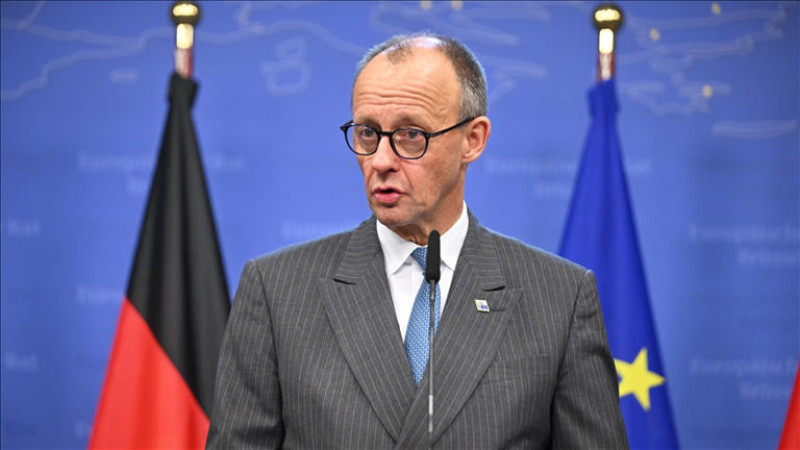 ALMANYA BAŞBAKANI MERZ, ABD’NİN KURALLARA DAYALI DÜZENE SIRT ÇEVİRDİĞİNİ SÖYLEDİ