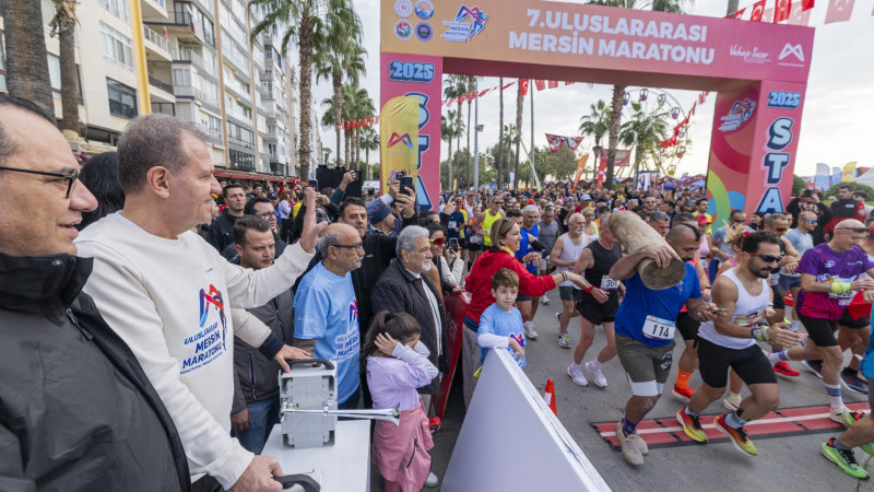 ULUSLARARASI MERSİN MARATONU MERSİN’İ DÜNYAYA TANITIYOR