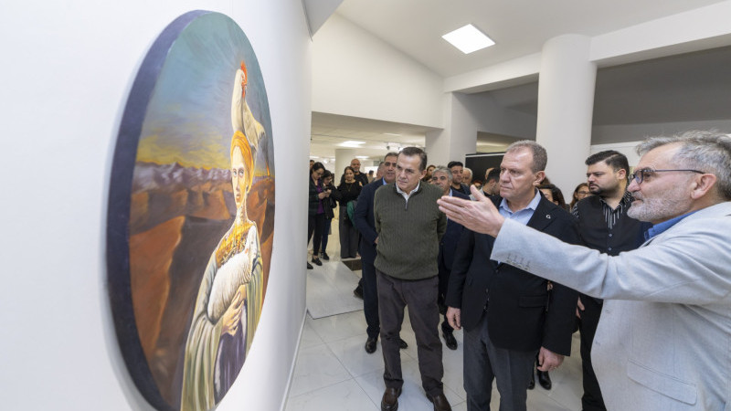 BAŞKAN SEÇER, ‘TÜRKİYE CUMHURİYETİ’NİN 102. YILI RESİM YARIŞMASI SERGİSİ’NİN AÇILIŞINA KATILDI