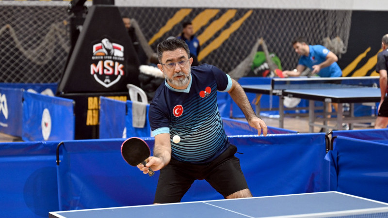 5. ULUSAL MASA TENİSİ VETERAN TURNUVASI DÜZENLENDİ
