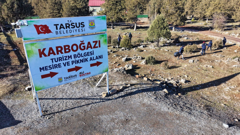 HAFTA SONU PİKNİĞİNİN ARDINDAN 250 POŞET ÇÖP TOPLANDI